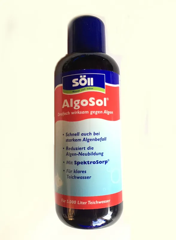 Jetzt Kaufen Söll AlgoSol Algenmittel für Teich 0,5 Liter