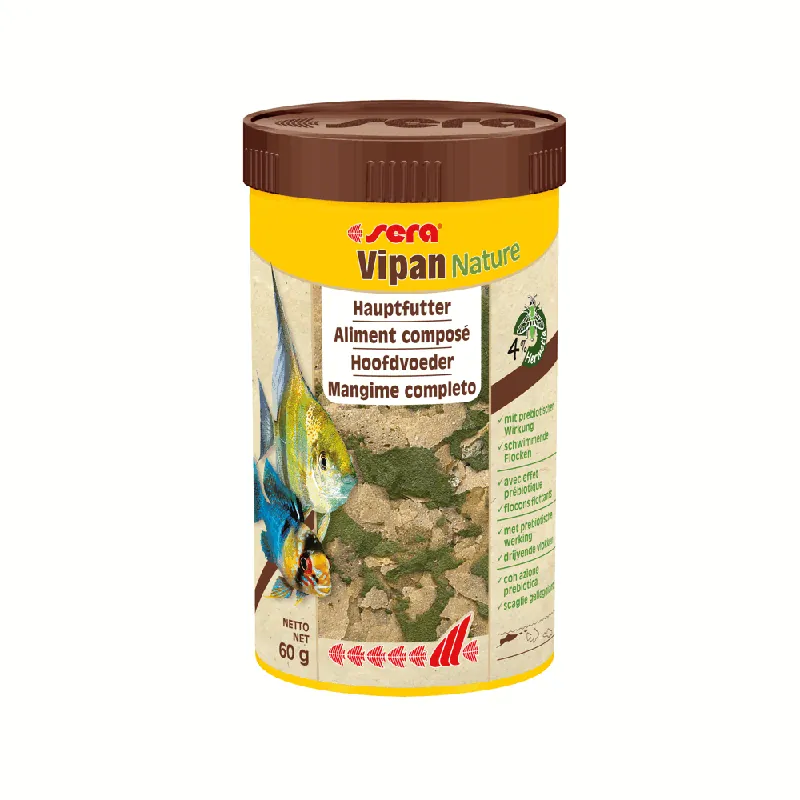 sera Vipan Nature 250 ml -Hauptfutter für Zierfische- Sofort Bestellen