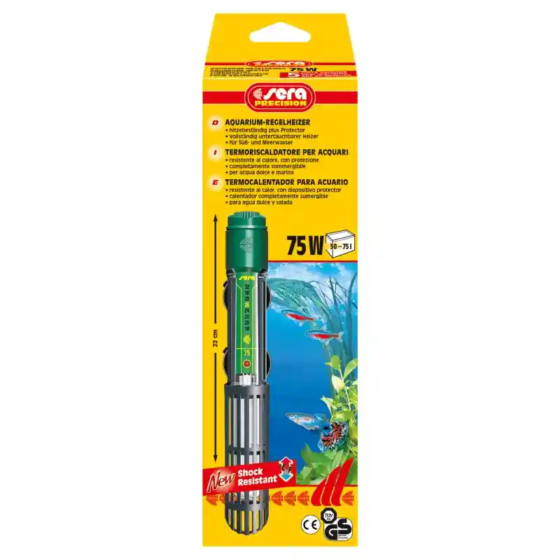 sera Aquarium-Regelheizer 75 Watt Must-Have