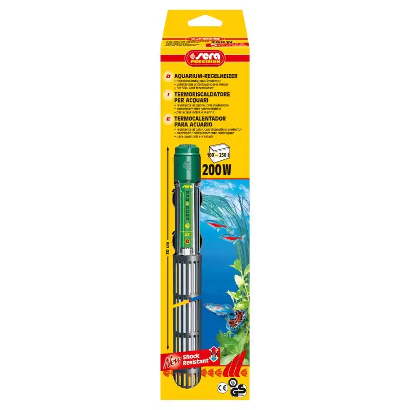 Preisknaller sera Aquarium-Regelheizer 200 W