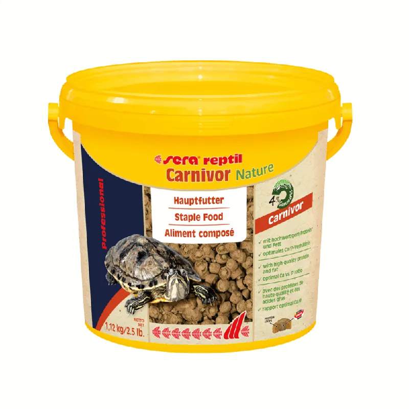 Neuheit sera reptil Professional Carnivor Nature 3,8 Liter