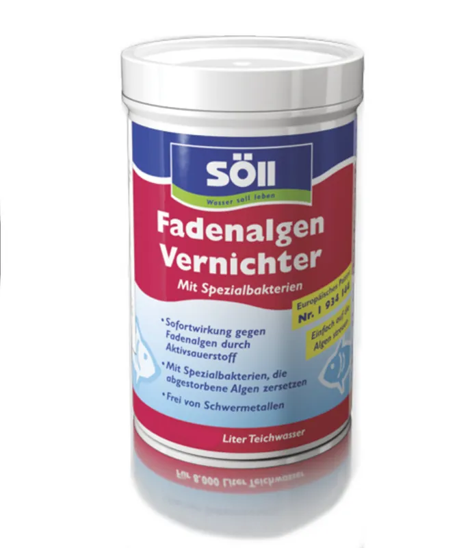 Geprüft Söll Fadenalgenvernichter 1,0 kg gegen Fadenalgen