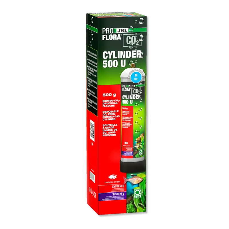 Direkt Vom Hersteller JBL PROFLORA CO2 CYLINDER 500 U mit 500 g CO2 (recyclebare Einwegflasche)