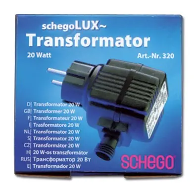 SchegoLux-Transformator 20 W Neu