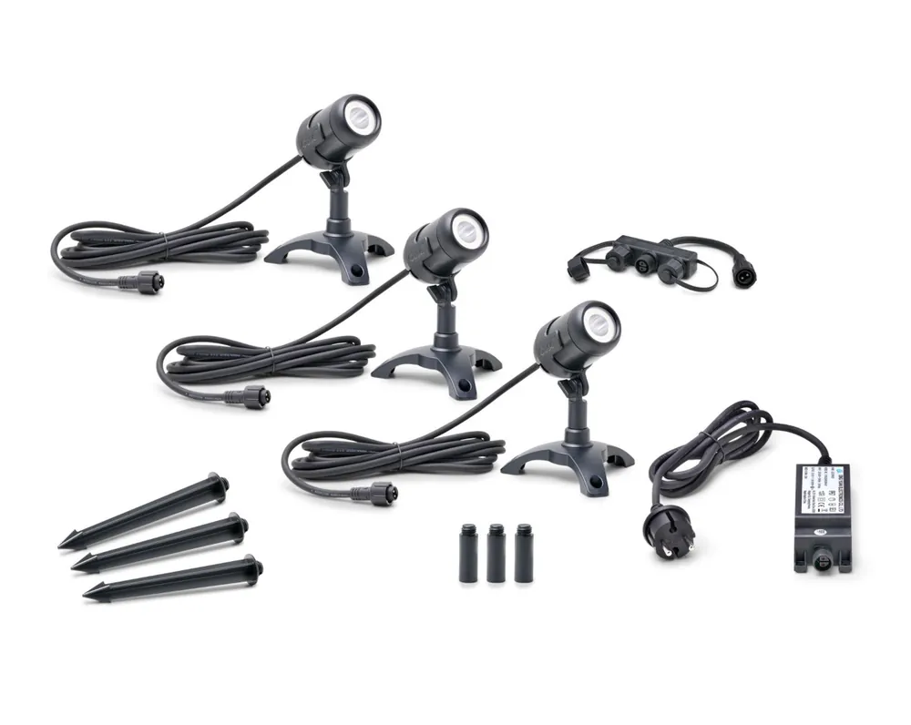 Markenware OASE LunAqua Connect S Set 3 Spots White