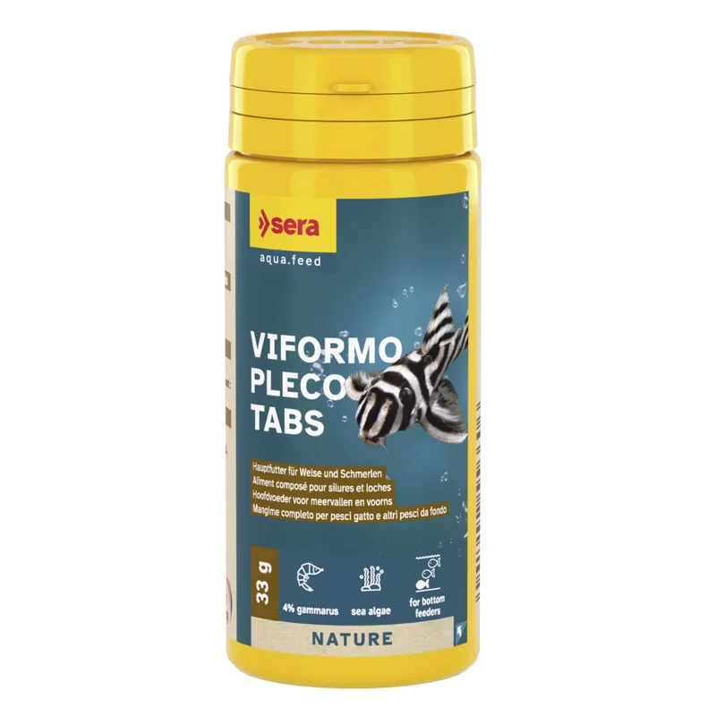 sera Viformo Pleco Tabs 0,05 Liter (50 ml) Schneller Versand