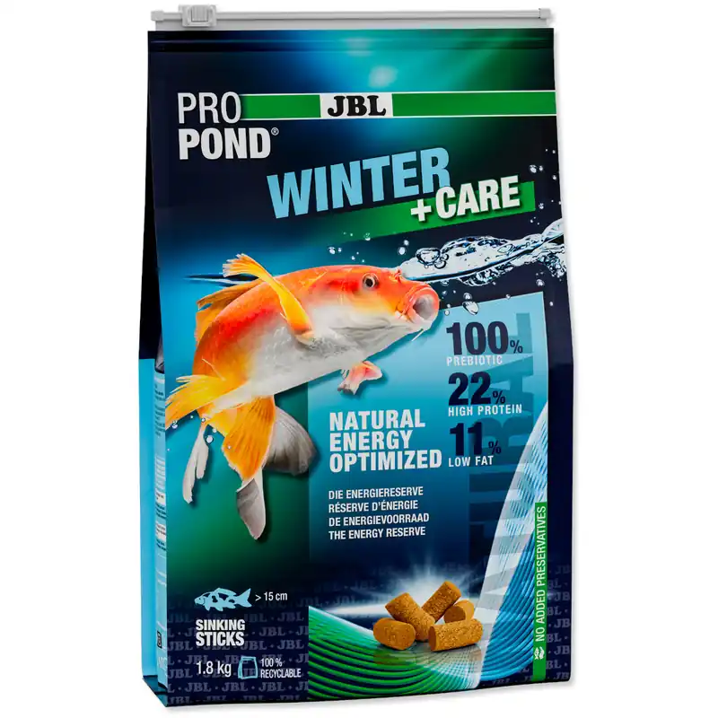 JBL PROPOND WINTER+CARE 1,8 kg -Winterfutter für Koi & andere Teichfische- Expressversand