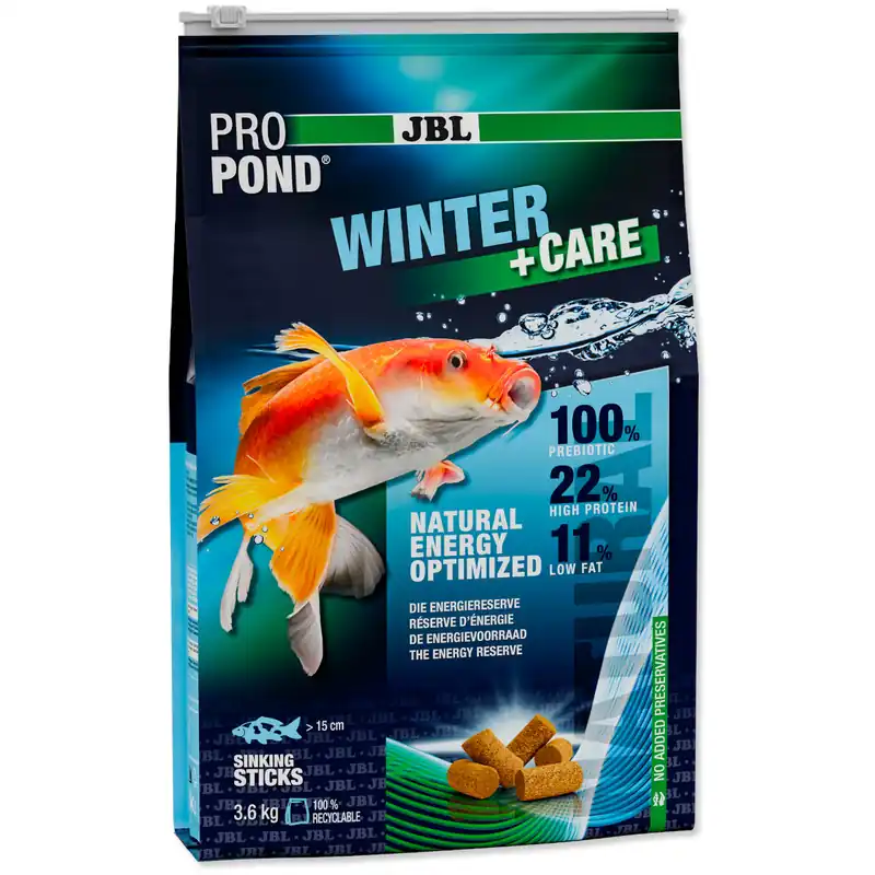 JBL PROPOND WINTER+CARE 3,6 kg -Winterfutter für Koi & andere Teichfische- Knallerangebot