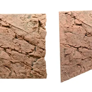 Preiswert Slimline BACKGROUNDS Red Gneiss 60A 50 x 55 cm