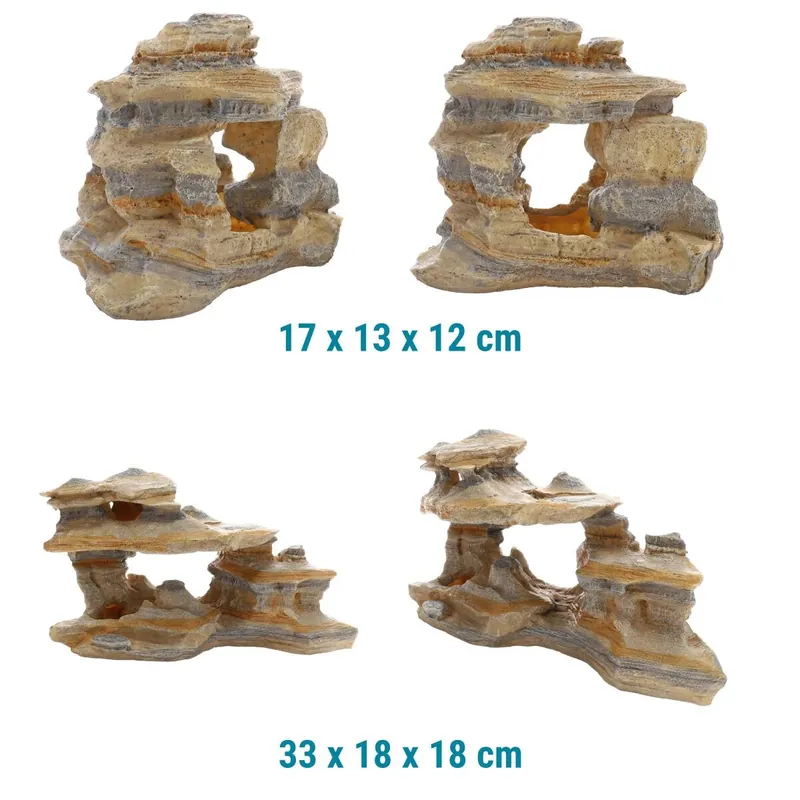 Amman Rock versch. Größen Klein 17x13x12cm Neue Kollektion