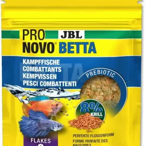JBL PRONOVO BETTA FLAKES S für Kampffische von 3-10 cm 20 ml - 6 g Markenprodukt