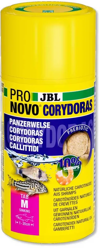 JBL PRONOVO CORYDORAS TAB M Futtertabletten für Panzerwelse von 1-20 cm Sichere Zahlung