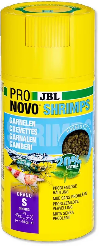 JBL PRONOVO SHRIMPS GRANO S für Garnelen von 1-20 cm 100 ml - 58 g Bestpreis