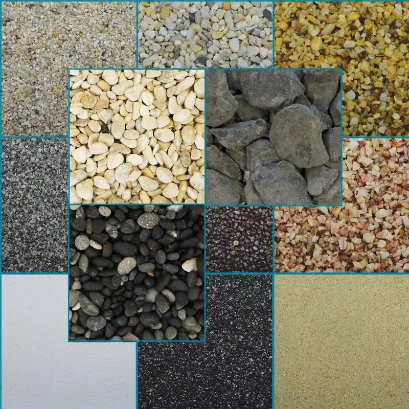 Sonderaktion Aquarium Kies 4 kg viele Farben Hell 1-2 mm