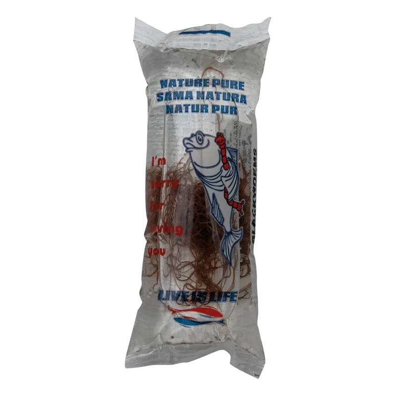 Lambriculus lebende - Glanzwurm California Blackworm 90ml Schneller Versand