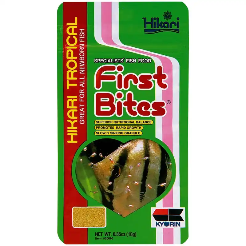 Highlight Hikari First Bites speziell für neugeborene und junge Baby Fische