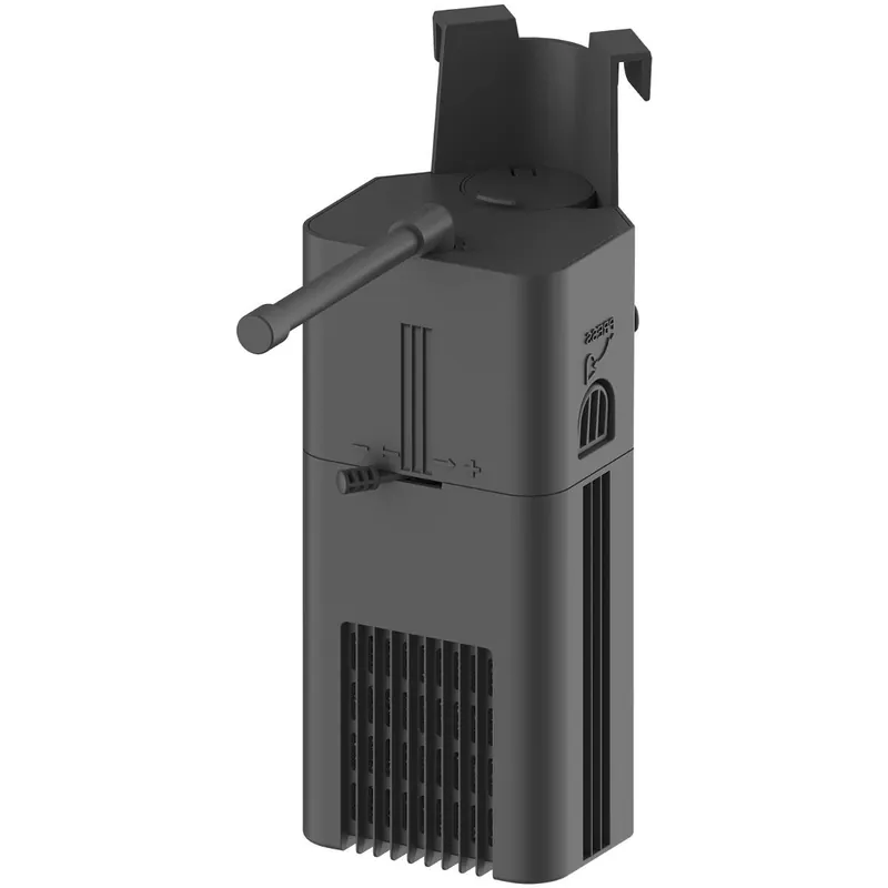 Rabatt Eckfilter Corner-Flow mit integrierten Platz für Heizstab Corner-Flow Eckfilter 200 schwarz