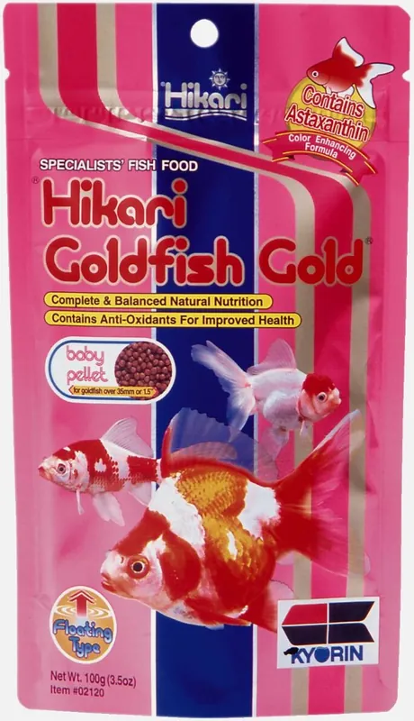 Hikari Goldfisch Baby Gold Futter - für schöne Farben mit Astaxanthin Billig