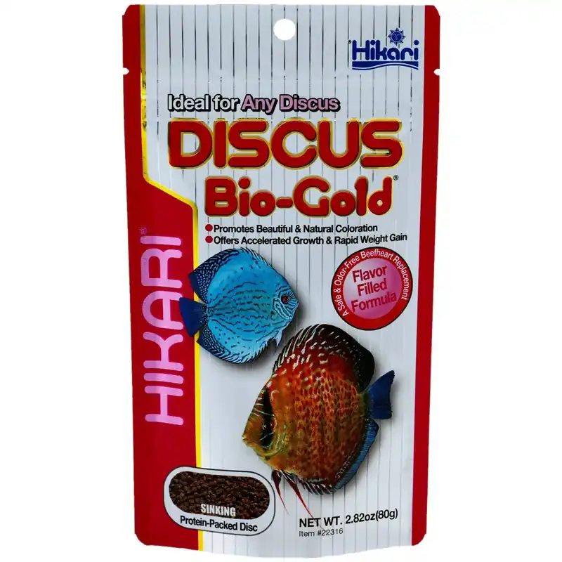 Top-Angebot Hikari Discus Bio-Gold Lebendfutter-Ersatz für mehr Farbe bei Diskus 80 Gramm