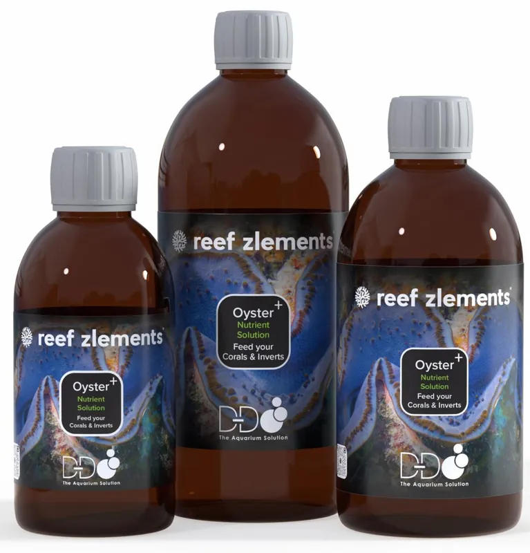 Zertifiziert D-D Reef Zlements Oyster+ Flüssigfutter für Korallen und Wirbellose 500 ml