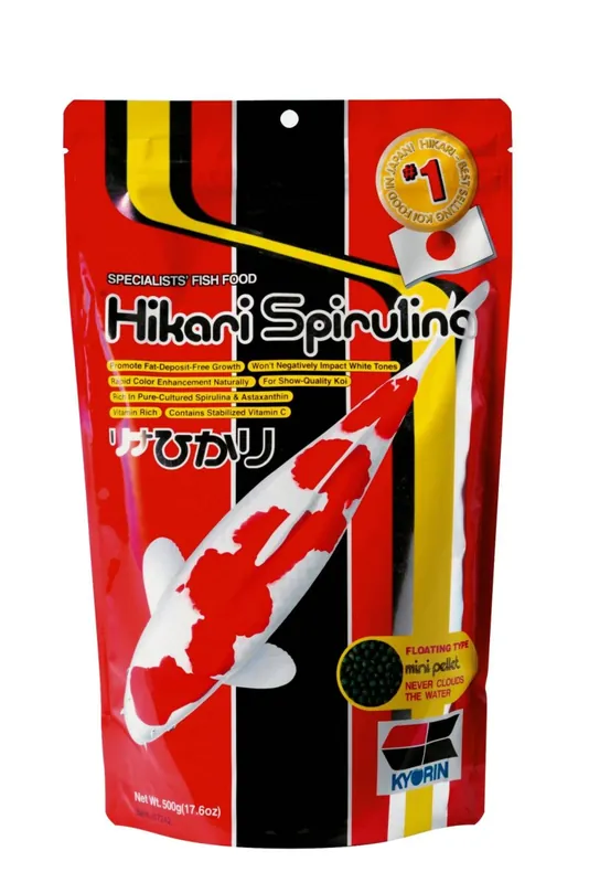 Meistverkauft Hikari Spirulina Ergänzungsfutter für natürliche Färbung - Show-Qualität