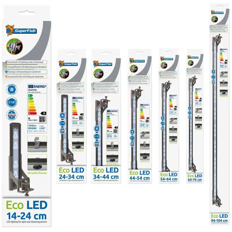 Versand Am Gleichen Tag Eco LED sparsame Beleuchtung mit langer Lebensdauer dank High-Power-LEDs 14-104cm Eco LED 14-24 cm