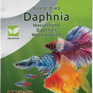 Highlight Gefriergetrocknete Daphnien Wasserflöhe - Alternative zu Lebendfutter 100% natürlich