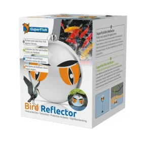 Highlight Bird Reflector - schwimmende Kugel mit reflektierender Oberfläche schreckt Reiher ab