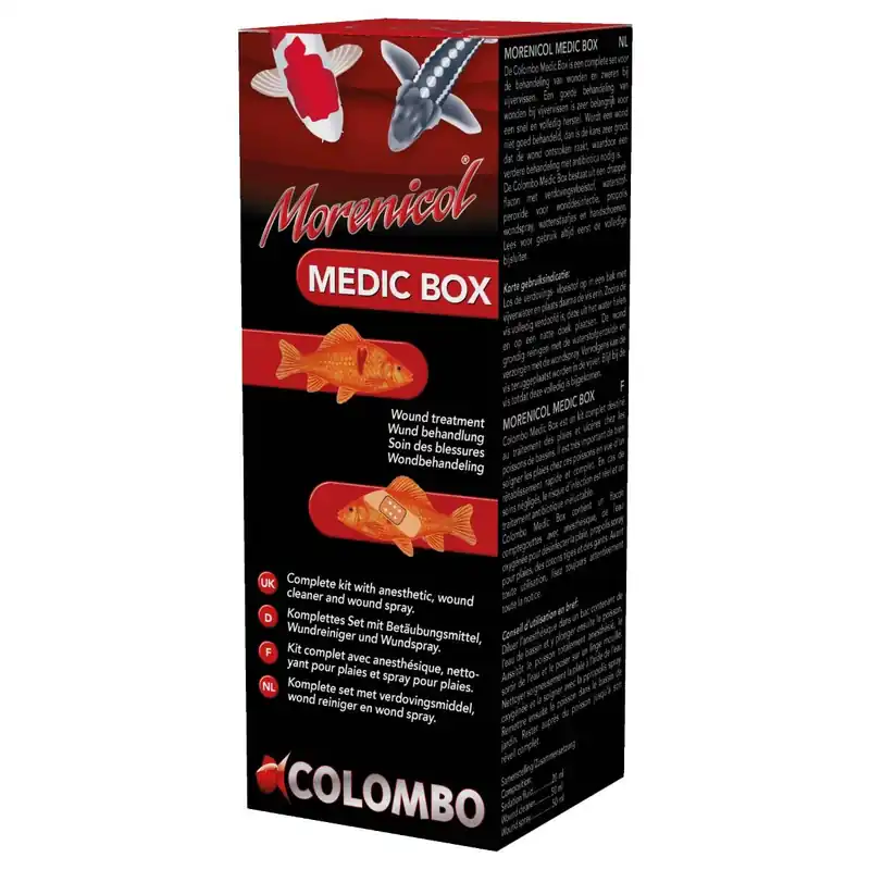 Medic Box Set - Enthält alle Produkte zur Wundversorgung bei Fischen Nur Heute