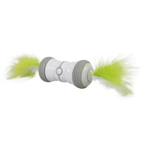 EBI Cat Toy Double Spinner - weiß/grün Versand Am Gleichen Tag