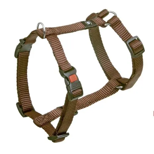 Saisonangebot Karlie ASP Geschirr - Braun 25mm. 90-120cm