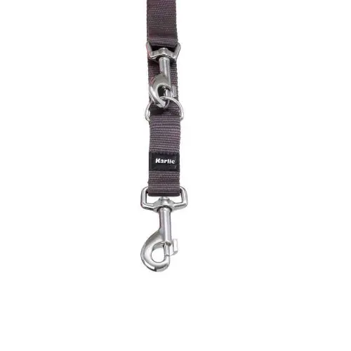 Wochenendangebot Karlie ASP Führleine - Grau 10mm. 200cm