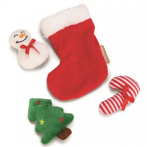 Beeztees Weihnachtsspielzeug Strumpf für Katzen Knallerangebot