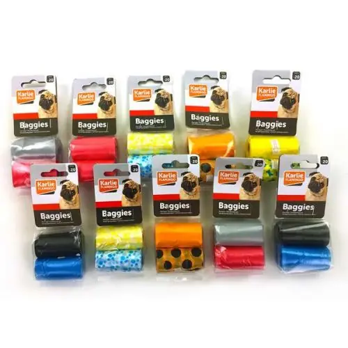 10er Sparpack Karlie Kottüten Easy Bag Color Markenware
