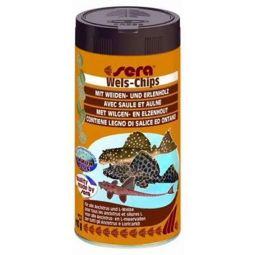 Bestseller Sera Wels-Chips 250ml