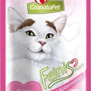 Meistverkauft GranataPet Feinis Katzensnack Ente & Katzenminze 50g