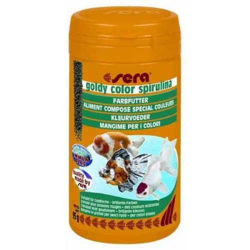 Direkt Vom Hersteller sera goldy color Spirulina 250 ml