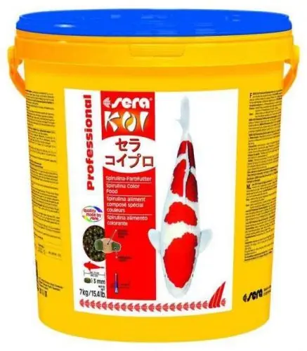 Nur Für Kurze Zeit sera KOI Professional Spirulina Farbfutter 7kg