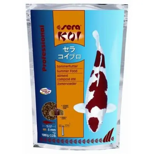 Preiswert Sera Koi Professional Sommerfutter 1000g