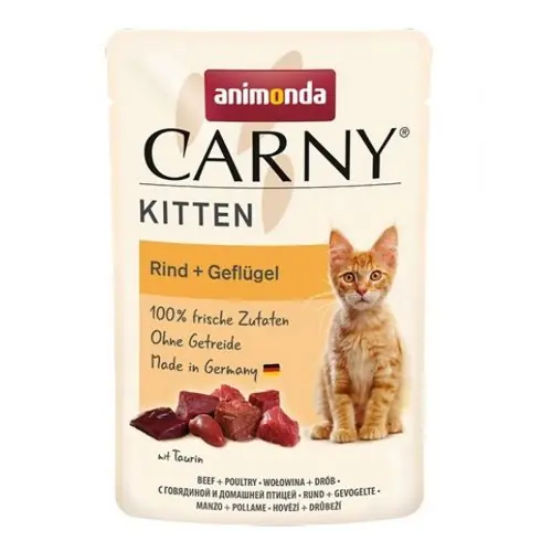Animonda Carny PB Kitten Rind & Geflügel 85g Garantierte Lieferung