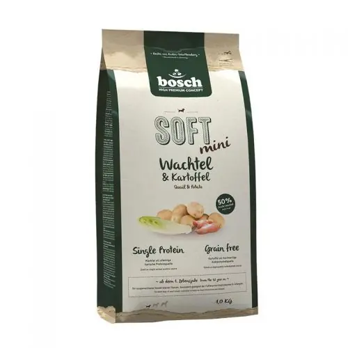 Nur Für Kurze Zeit Bosch Soft Mini Wachtel & Kartoffel 1 kg