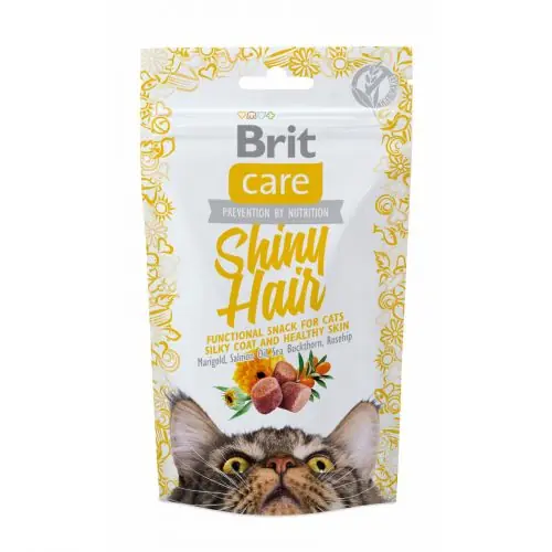 Geprüft Brit Care Cat Snack Shiny Hair 50g