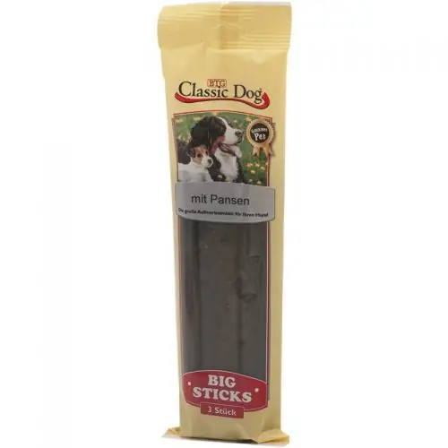 Classic Dog Big Sticks Pansen 3er Pack Neue Kollektion