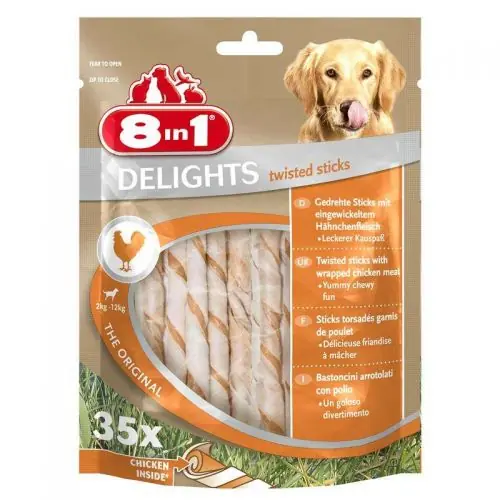 8in1 Delights Twisted Sticks 35 Stück Jetzt Bestellen
