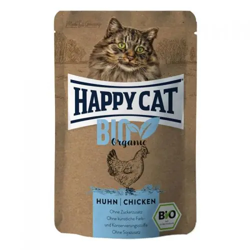 Must-Have Happy Cat Bio Pouch Huhn 85g