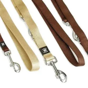 Zertifiziert Karlie ASP Führleine - Beige 10 mm. 200 cm