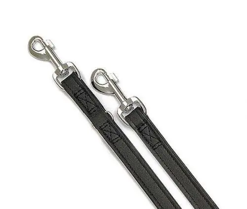 Neu Karlie VINTAGE Führleine - Schwarz 14 mm. 200 cm