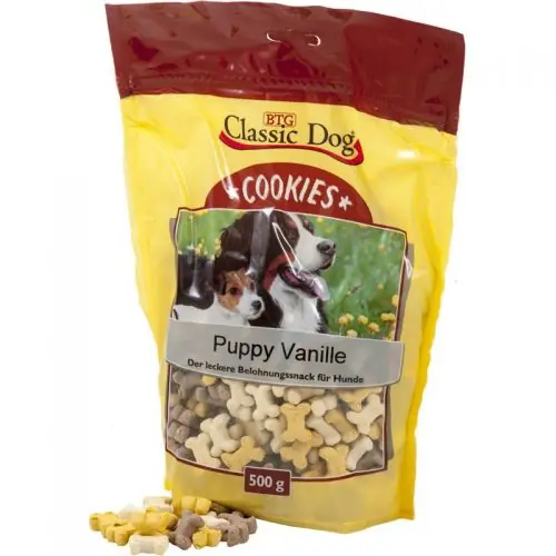 Classic Dog Snack Cookies Puppy Vanille 500g Preiswert