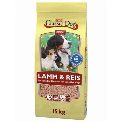 Classic Dog Lamm&Reis 15kg Schneller Versand