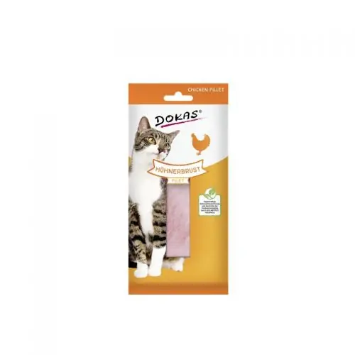 Dokas Cat Snack Filet Hühnerbrust 22g Ausverkauf